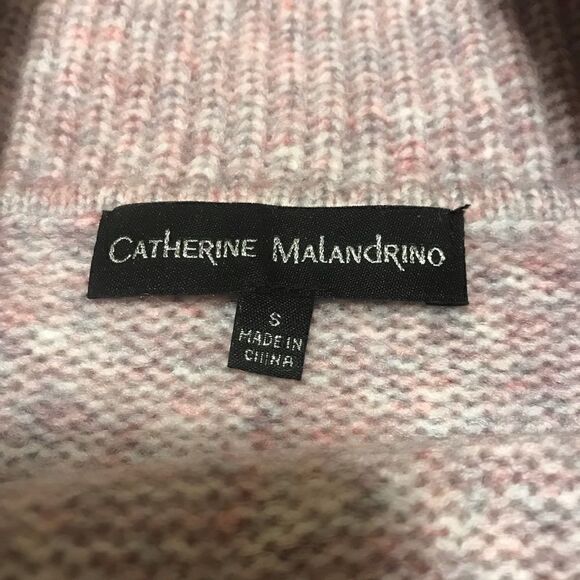 Catherine Malandrino, S, BalloonSleeve Cowl Neck Sweater, Purple - Picture 9 of 12